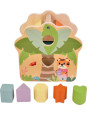 Shape-Fitting Cube House "Jungle Friends" Shape-Fitting Cube House "Jungle Friends"