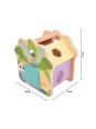 Shape-Fitting Cube House "Jungle Friends" Shape-Fitting Cube House "Jungle Friends"