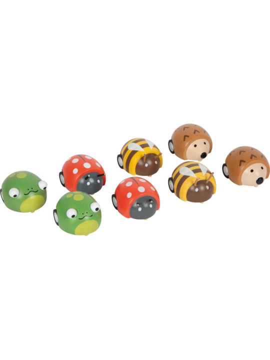 Pull-Back Animals Display Tiny Friends