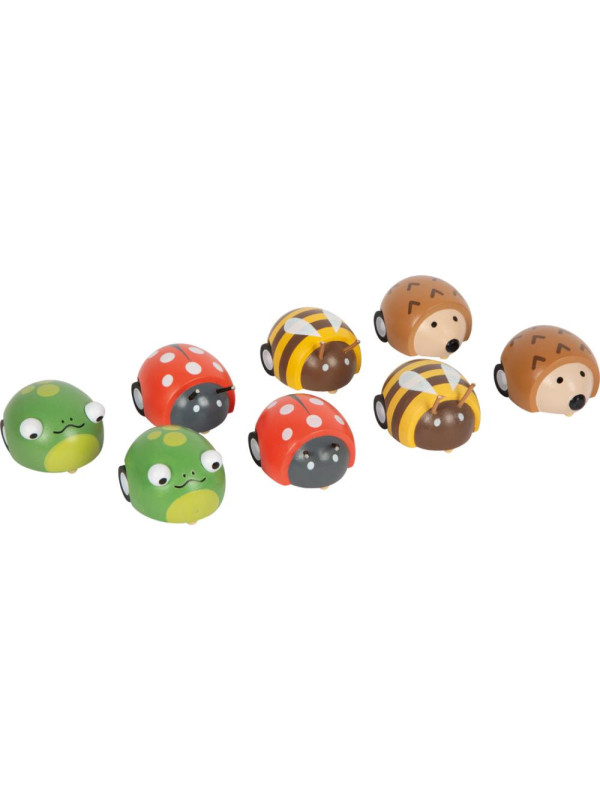 Pull-Back Animals Display Tiny Friends