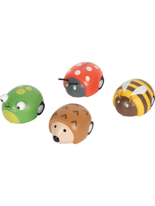 Pull-Back Animals Display Tiny Friends