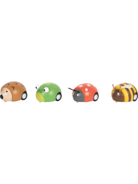 Pull-Back Animals Display Tiny Friends