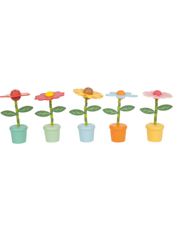 Dancing Flower Figures Display