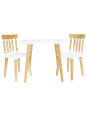 Drewniane meble dla dzieci stół z krzesłami, zestaw mebli stolik Le Toy Van Drewniane meble dla dzieci stół z krzesłami, zestaw mebli stolik Le Toy Van