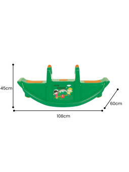 WOOPIE Bujak Wieloosobowy STAR Huśtawka Równoważna Zielona