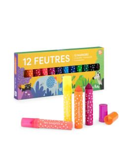 12 markerów ze stożkową końcówką +18mc. 679607