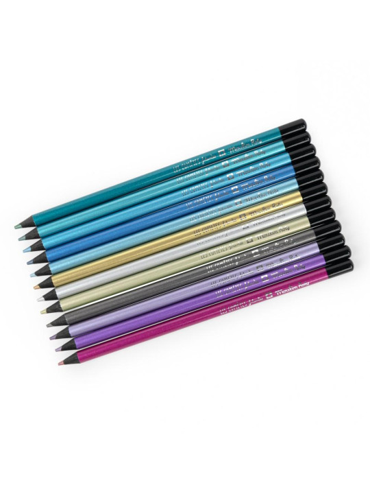Kredki metaliczne 12  LES COMETES FILANTES 687009