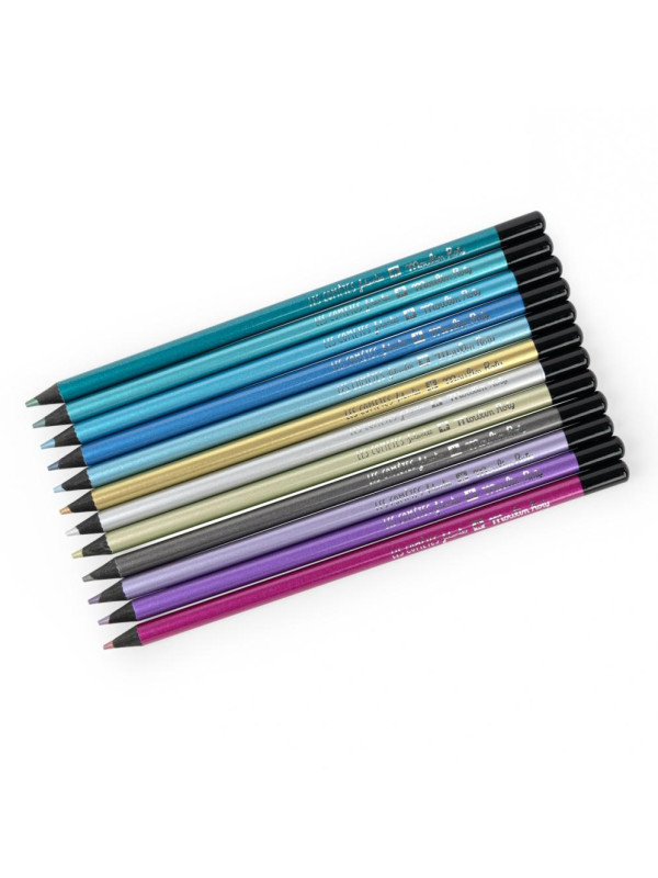 Kredki metaliczne 12  LES COMETES FILANTES 687009