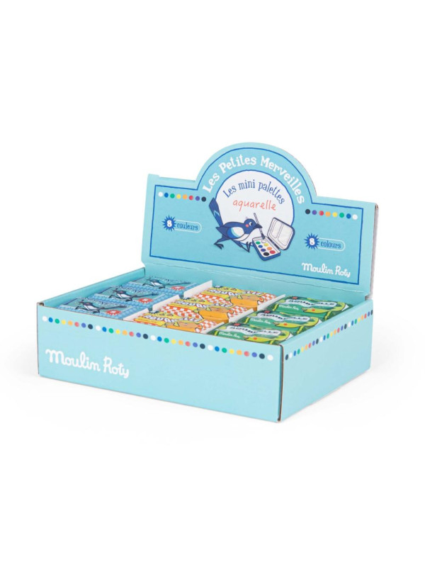 Zestaw 36  mini akwareli LES PETITES 711399