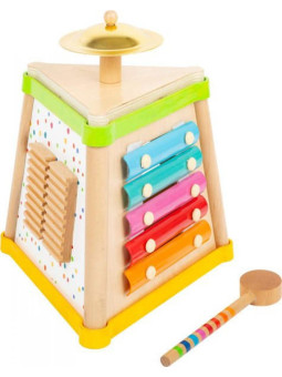 Zestaw instrumentów muzycznych  dla dzieci dźwięk small foot design - zabawka drewniana, zabawka muzyczna dla dziecka