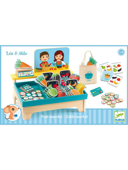 Odgrywanie ról MAŁY MARKET Mia & Léo  DJ05517