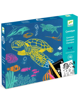 Zestaw artystyczny cyjanotypia OCEAN DJ09353