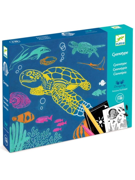 Zestaw artystyczny cyjanotypia OCEAN DJ09353