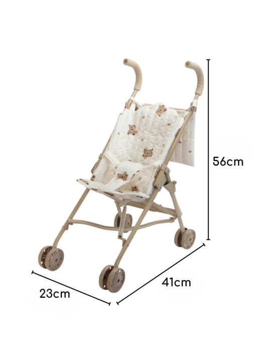 WOOPIE Wózek Dla Lalek Spacerówka w Misie