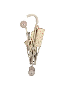 WOOPIE ROYAL Wózek Spacerówka Dla Lalek w Kwiatki