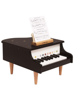 Drewniany fortepian edukacyjna zabawka dla dzieci pianino muzyka Le Toy Van