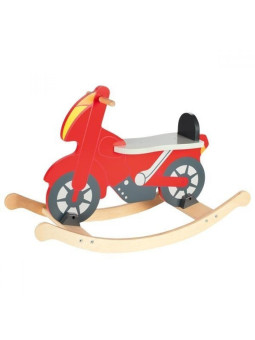 Drewniany motor na biegunach dla dzieci