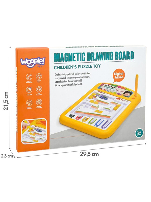 WOOPIE Tablica Magnetyczna Montessori Do Rysowania