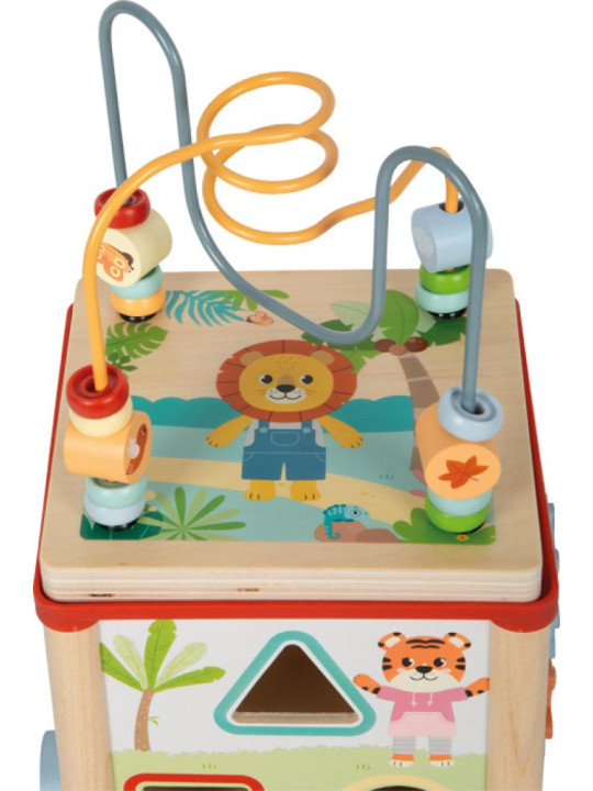 Motor Activity Cube "Jungle Friends" Motor Activity Cube "Jungle Friends"