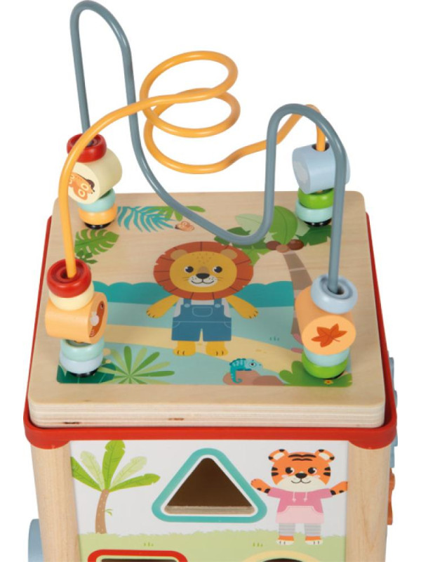 Motor Activity Cube "Jungle Friends"