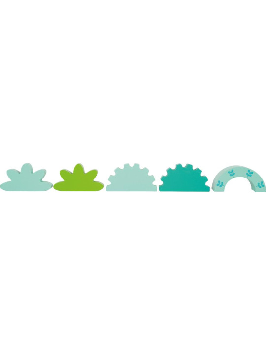 Wooden Building Blocks "Jungle Friends" Wooden Building Blocks "Jungle Friends"