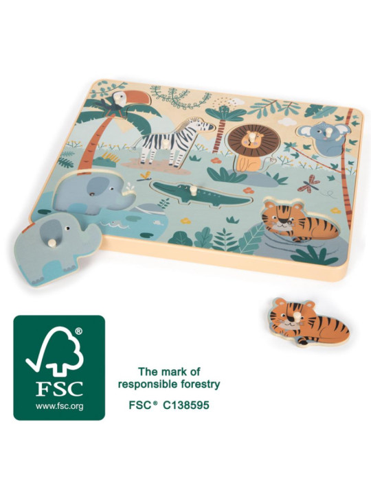 Animal Noises Puzzle "Safari" Animal Noises Puzzle "Safari"