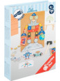 Zabawka Przybijanka dla dzieci robot small foot design - zabawka drewniana, zabawka edukacyjna dla 4 latka