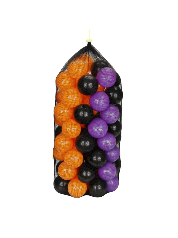 Piłki w worku suchy basen w woreczku 7cm - 100 szt. HALLOWEEN