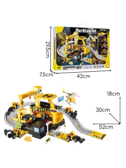 WOOPIE Garaż Parking Roboty Drogowe 41el.