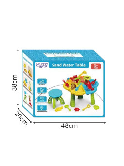 WOOPIE Stolik Wodny z Krzesełkiem 2w1 Piaskownica