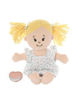 Lalka dla malucha Love Stella Peach z blond włoskami w kiteczkach Manhattan Toy