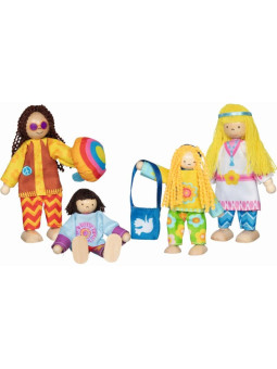 Lalki drewniane Rodzinka Love and Harmony Goki