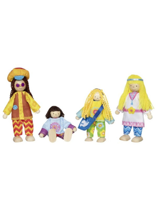 Lalki drewniane Rodzinka Love and Harmony Goki