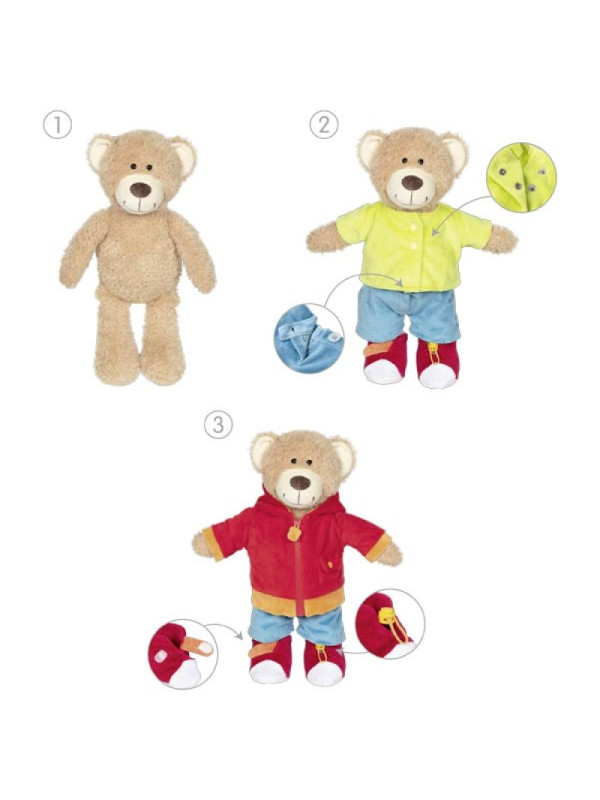 Pluszowy miś do nauki ubierania Teddy Brommel Goki