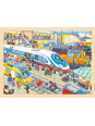 Puzzle drewniane Stacja kolejowa Goki
