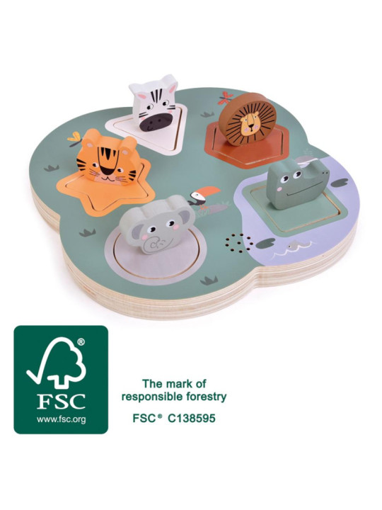3D Animal Noises Puzzle "Safari" 3D Animal Noises Puzzle "Safari"