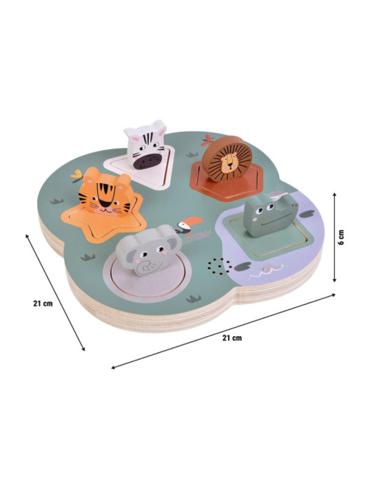 3D Animal Noises Puzzle "Safari" 3D Animal Noises Puzzle "Safari"