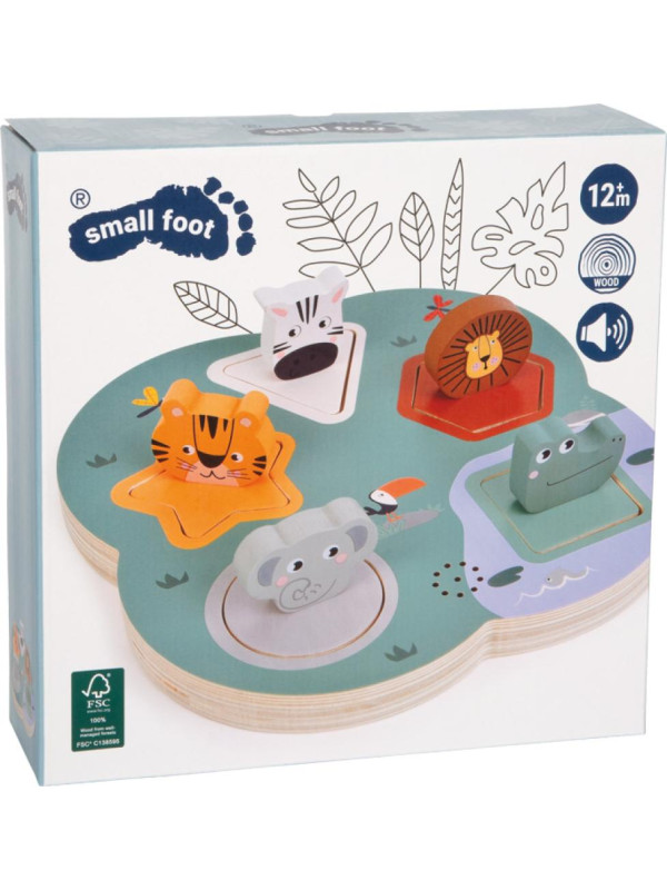 3D Animal Noises Puzzle "Safari"
