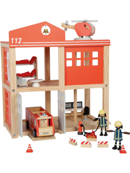 Large Fire Station with Accessories Large Fire Station with Accessories