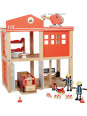 Large Fire Station with Accessories Large Fire Station with Accessories