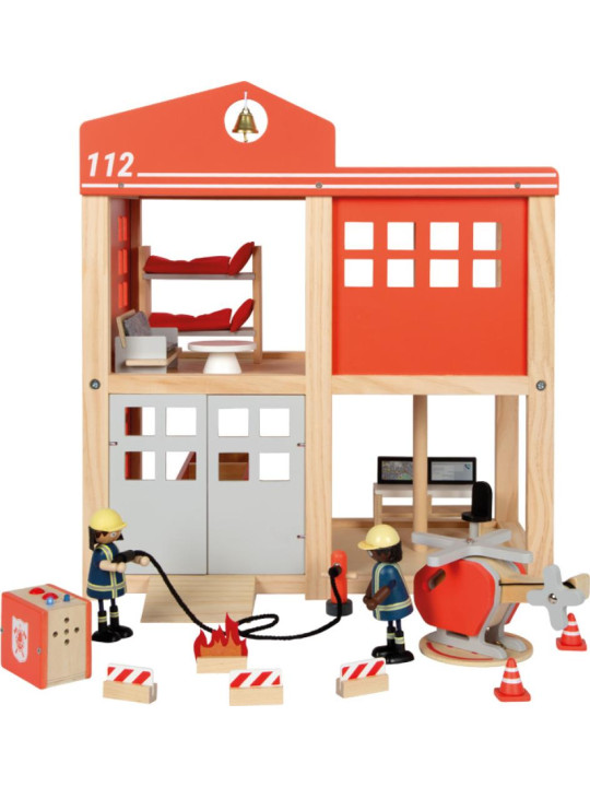 Large Fire Station with Accessories Large Fire Station with Accessories