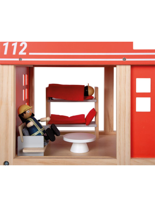 Large Fire Station with Accessories Large Fire Station with Accessories