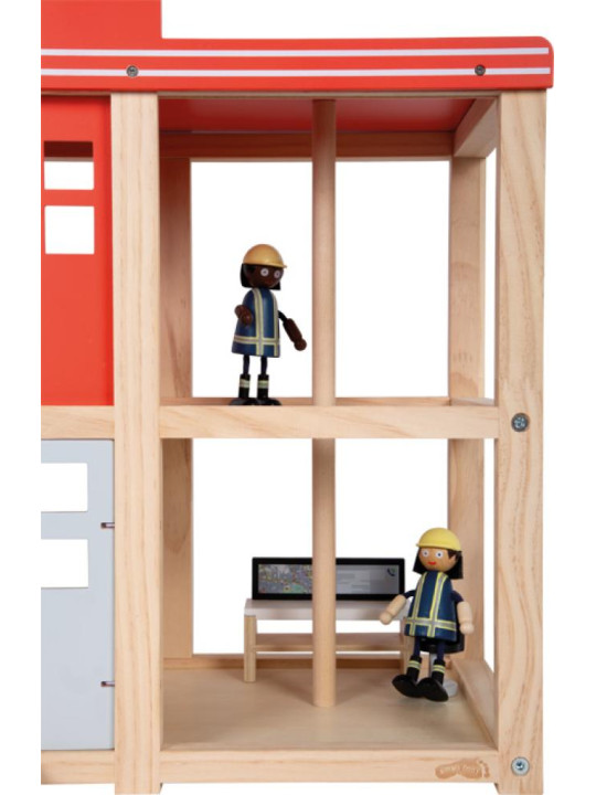 Large Fire Station with Accessories Large Fire Station with Accessories