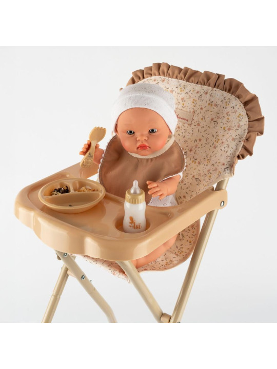 Krzesełko Teresa dla lalki do 46 cm beżowe Asi 3712203