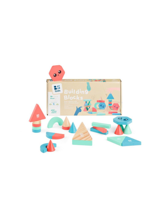 BS Toys, drewniane klocki do budowania BS Toys, drewniane klocki do budowania