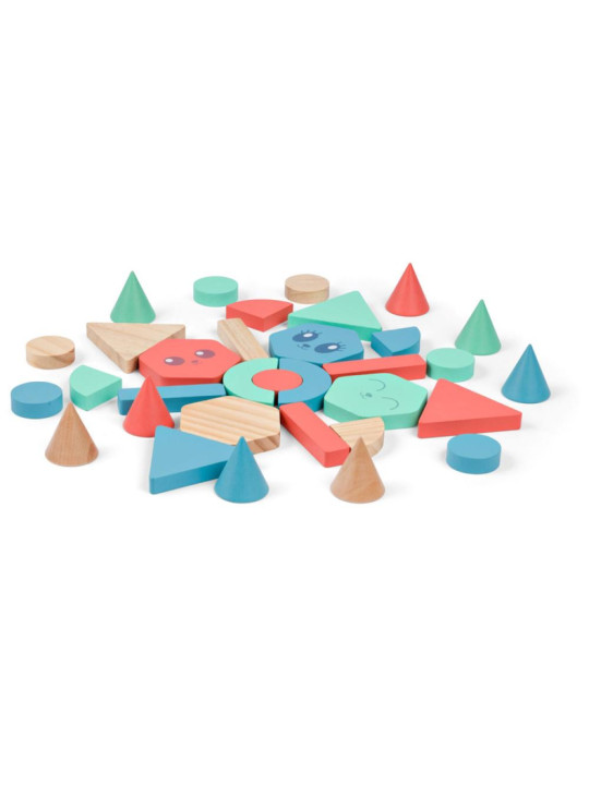 BS Toys, drewniane klocki do budowania BS Toys, drewniane klocki do budowania