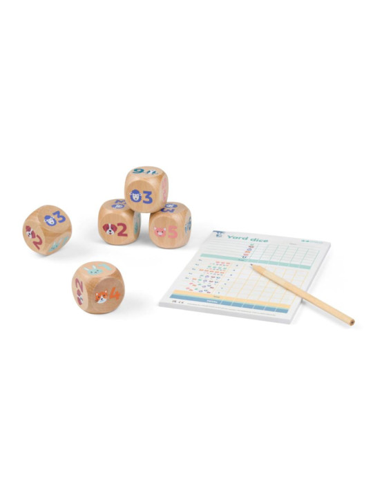 BS Toys, drewniana gra na spostrzegawczość Gra w kości BS Toys, drewniana gra na spostrzegawczość Gra w kości
