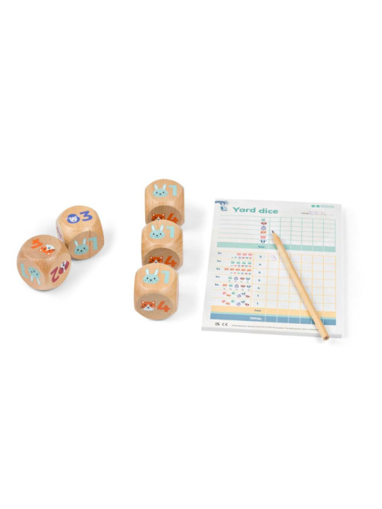 BS Toys, drewniana gra na spostrzegawczość Gra w kości BS Toys, drewniana gra na spostrzegawczość Gra w kości