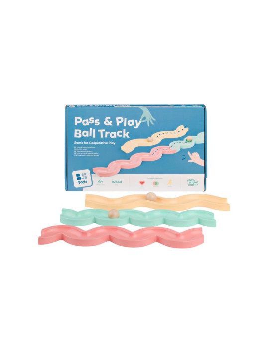 BS Toys, gra integracyjna Tor kulkowy Pass & Play BS Toys, gra integracyjna Tor kulkowy Pass & Play