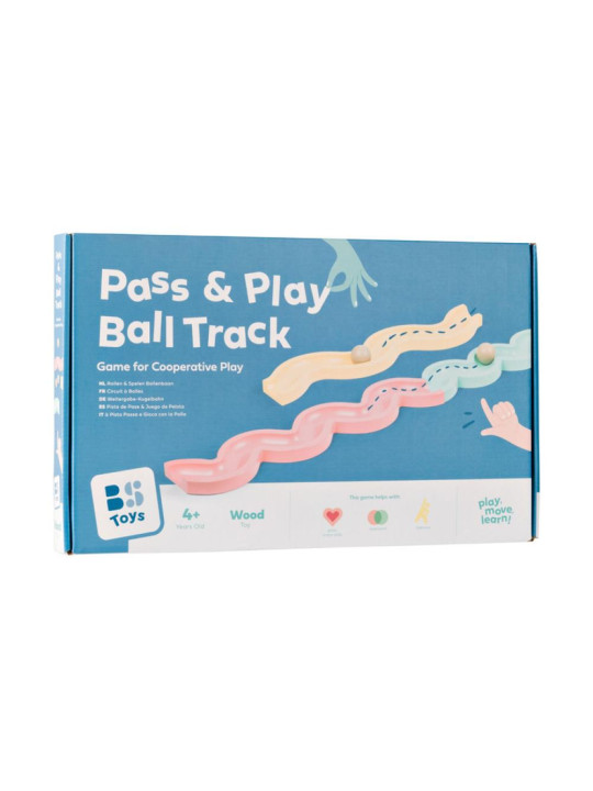 BS Toys, gra integracyjna Tor kulkowy Pass & Play BS Toys, gra integracyjna Tor kulkowy Pass & Play